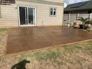 Concrete Stain and Seal